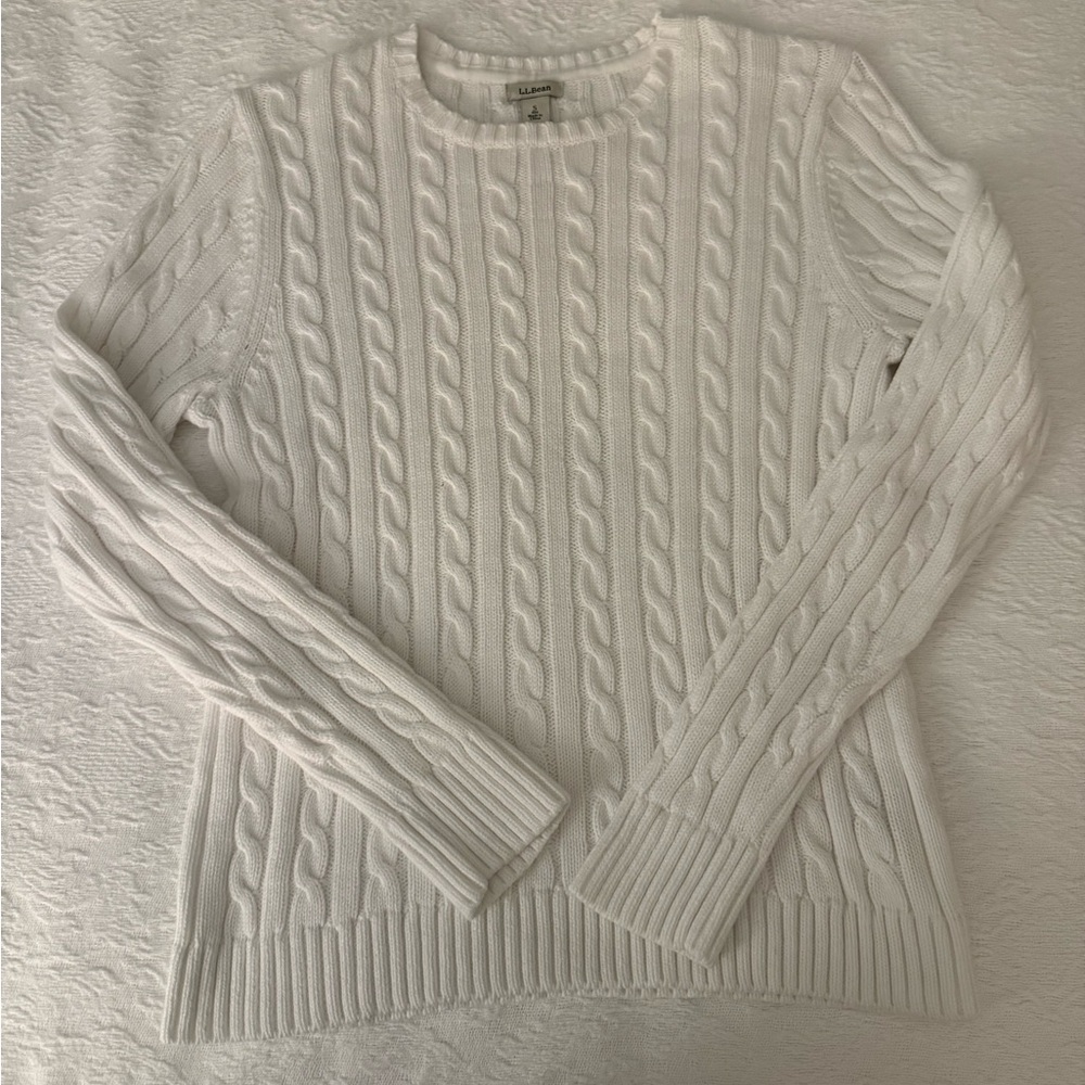 LLBean Cable Knit Sweater